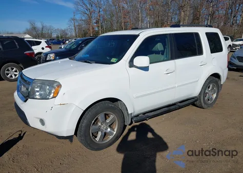 2009 Honda Pilot Ex-L из США, поврежденный, VIN 5FNYF38639B012685